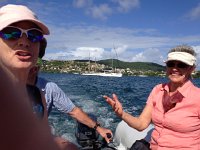 IMG 4819  tooling along in the dinghy