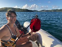 IMG 2813  Faerthen and her nemesis- lionfish