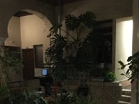 IMG 5502  in the evening I reach Seville and walk in the pedestrian city (Santa Cruz district) to my hotel, in a converted old villa.