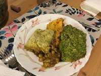 IMG 5547  Chicken Curry Pie with spicy loaves