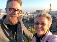 IMG 6345  Steven Partington and me from roof of the Soho House