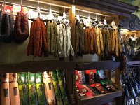 IMG 5084  Sausages in the market