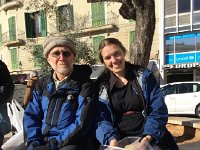 IMG 5105  eating lunch in the sun - I am in fact enjoying myself