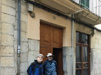 IMG 5165  In front of our apartment the next morning