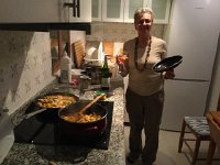 IMG 5179  dinner prep back at the house