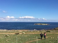 IMG 5210  Nikki and Austin walking up to view point
