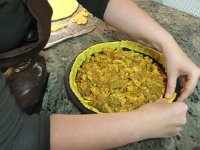 IMG 5319  Assembling the curry chicken pie