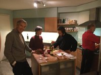 IMG 5328  Fredy and Susan exchange notes with Austion