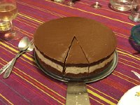 IMG 5335  Next evening, cheese cake from the Cardamon trail cookbook