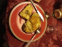 IMG 5054  Dinner of Reuben sandwiches in Montreux