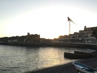 IMG 4868  Last glimpse of the sun from the boats