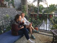 IMG 4926  Austin and Deirdre enjoy the sunset