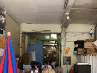 IMG 9161  line to get into 50% off sale at Galetas