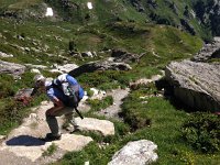 IMG 2766  dropping down to a stream crossing