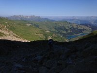 IMG 2971  toward the lake in the distance - Lac de Roselend