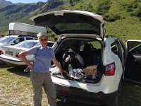 IMG 2978  Jean-Luc had left his car unlocked and we used it.