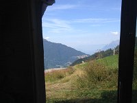 IMG 2984  view out of the rental chalet door