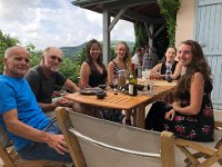 IMG 9425  then drive to Saint Cyr au Mont d&#39;Or and &#34;lunch&#34; on Jean-Christoph&#39;s terrace