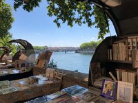IMG 9453  booksellers along the Saône river