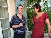 IMG 9471  Brigitte with Veronique, Cyril&#39;s mother