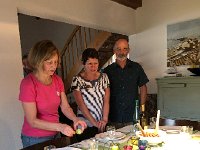 IMG 9059  dinner at Lynn&#39;s apartment with her old French teacher from Texas