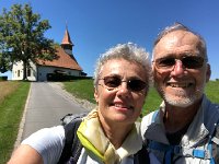 IMG 8709  selfie on the way down to Pully