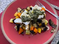 IMG 8743  dinner of roast veggies