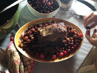 IMG 8799  pork roast with cherries