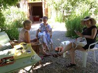 IMG 2514  under the tree after lunch