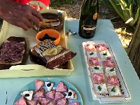 IMG 8906  Denis and Annick appear for apéro