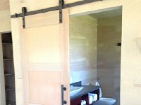 IMG 2073  sliding door to bathroom