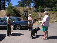 IMG 2089  discussing stuff with the loca USFS employee