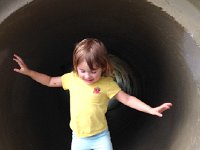 IMG 2184  running through the concrete pipe