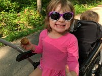 IMG 8526  Diva happy with muffin