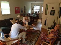 IMG 2304  Nashville to Newark to Madison and Anne and Steve