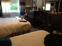 IMG 2323  wrapping things up at the Kenilworth Inn