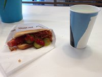 IMG 0723  quick snack at Ikea where  I bought new pillows