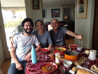 IMG 0843  Bri and Nico at lunch