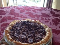 IMG 0844  a pecan pie for later in the day