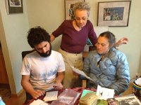 IMG 0845  there were many photos and documents from the lake house to review