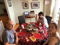 IMG 6847  Saturday brunch before walk to Glion