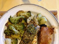 IMG 0592  grilled fish dinner