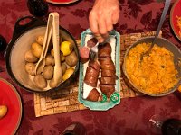 IMG 6499  potatoes, sausage, kraut