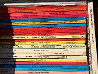 IMG 6777  And, who has the full series of all these comic books? I didn&#39;t get close enough to know how many are Tintin, but they remind me of my childhood