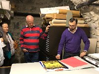 IMG 6814  into the room where they store posters