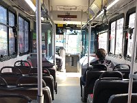 IMG 6572  Public transportation from downtown Nashville serves the Green Hills area (focusing on the Mall) with one line. The buses are clean and in good condition (not new).