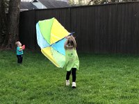 IMG 6612  Liam and Val in backyard