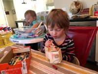 IMG 6623  Meanwhile, Liam enjoys the sounds that the markers make when he stirs them around in the container