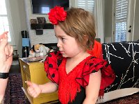 IMG 6625  Vivianne shows her how the castanets make noise but they are a bridge too far