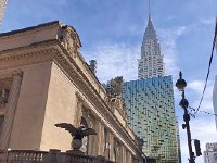 IMG 6745  convergence of icons: Vanderbilt Ave at Grand Central with Chrystler building beyond.